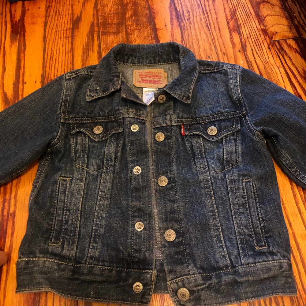 Toddler boy Levi denim jacket